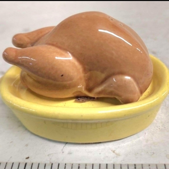 Vtg Salt & Pepper Turkey & Roasting Pan - Picture 1 of 6